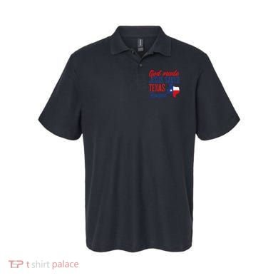 Texas Pride Home God Made Jesus Saved Texas Raised Polo