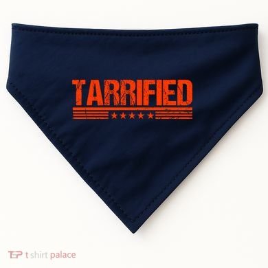 Tarrified Political Humor USA-Made Doggie Bandana