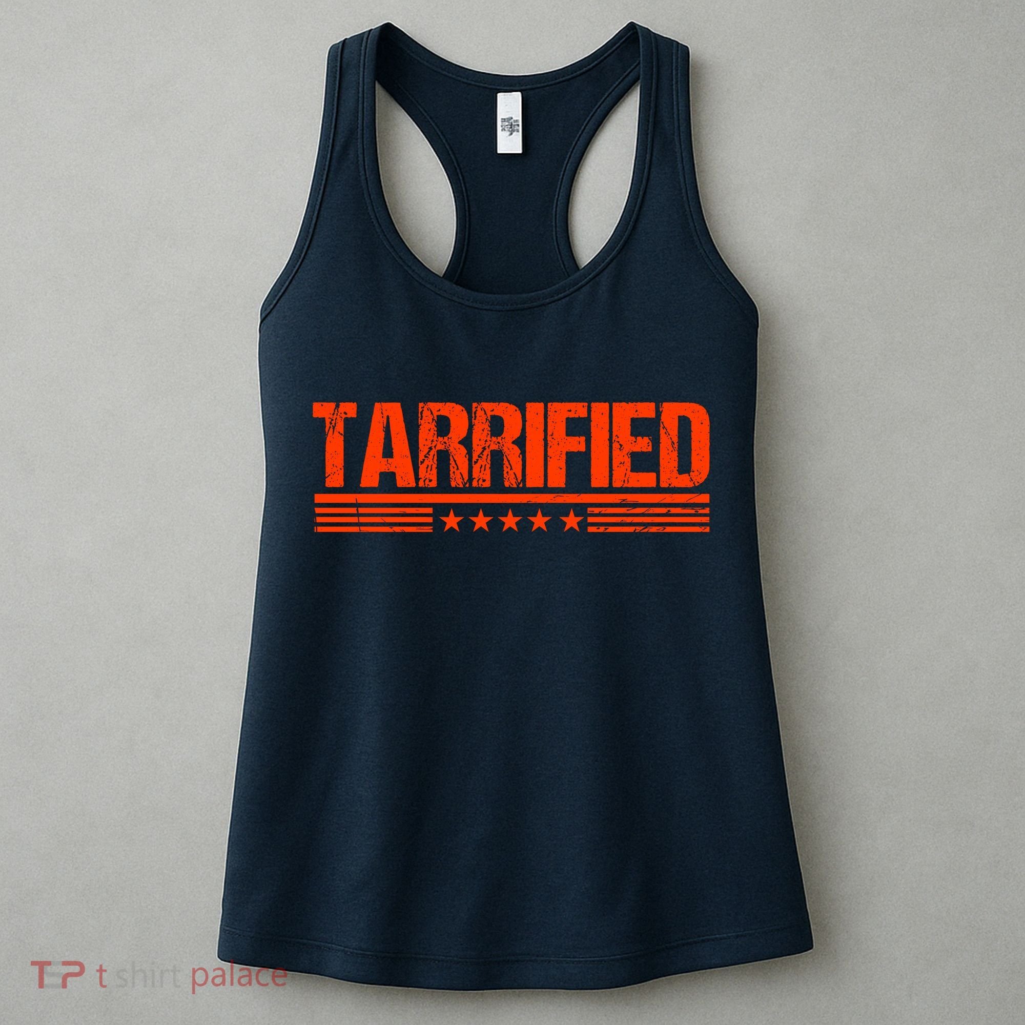 Tarrified Political Humor Women's Tank Top