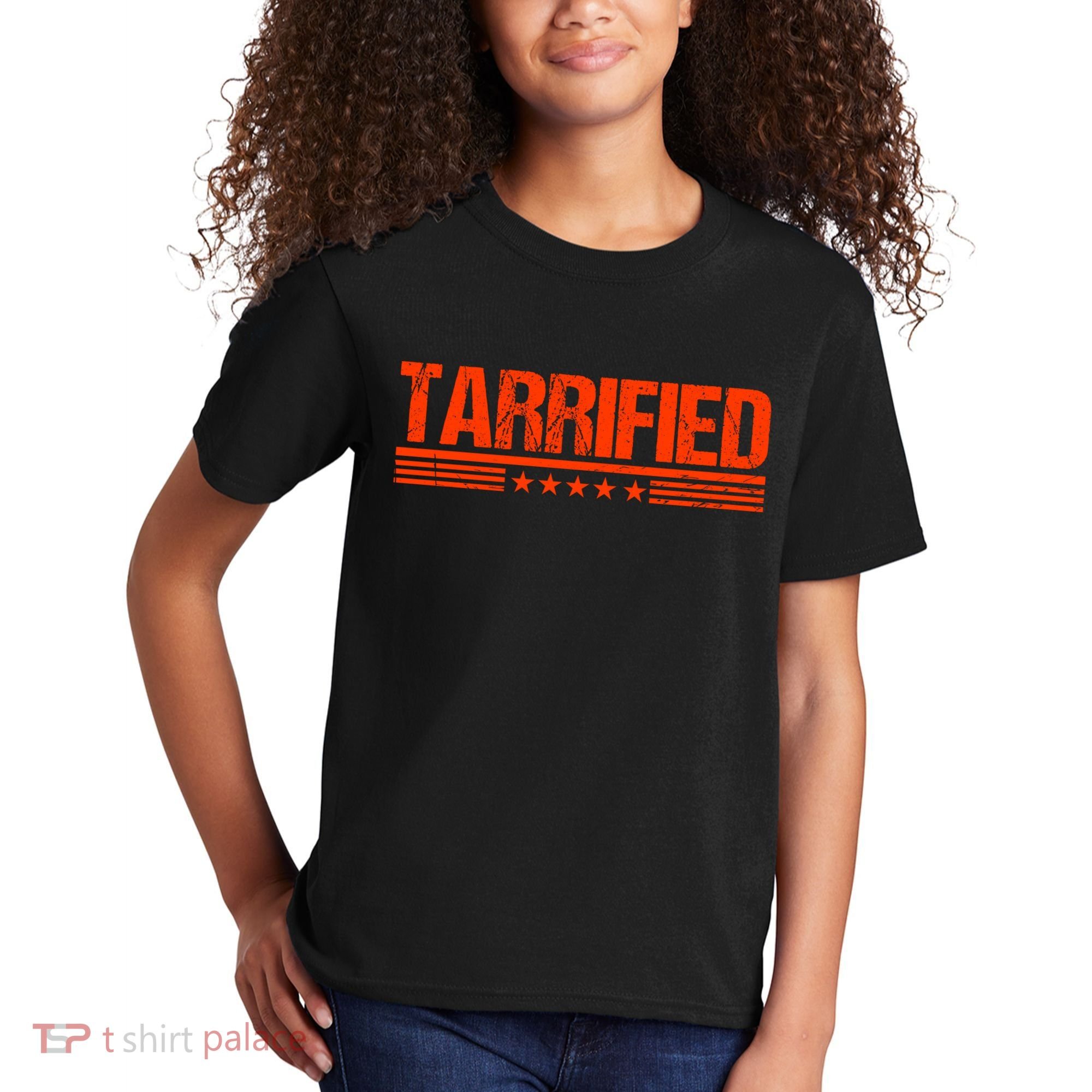 Tarrified Political Humor Kids T-Shirt