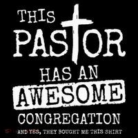This Pastor Has An Awesome Congregation Jesus Doggie Tank thumb 4