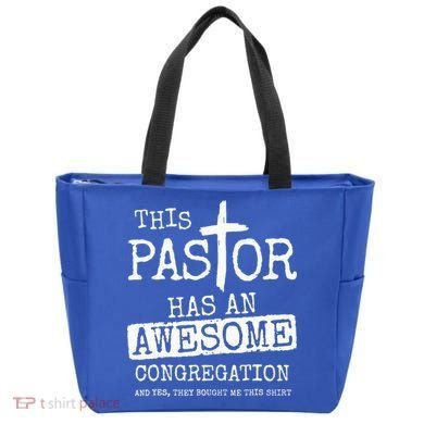 This Pastor Has An Awesome Congregation Jesus Tote Bag