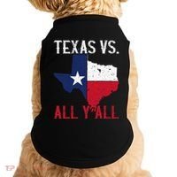 Texas Pride Home State Texas Vs. All YAll Doggie Tank thumb 0