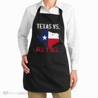 Texas Pride Home State Texas Vs. All YAll Apron thumb 2
