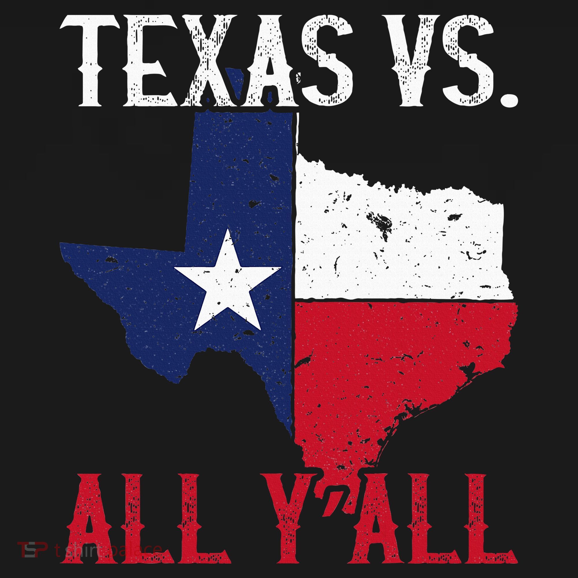 Texas Pride Home State Texas Vs. All YAll Apron