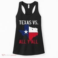 Texas Pride Home State Texas Vs. All YAll Women's Tank Top thumb 0