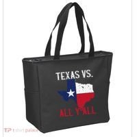 Texas Pride Home State Texas Vs. All YAll Tote Bag thumb 2