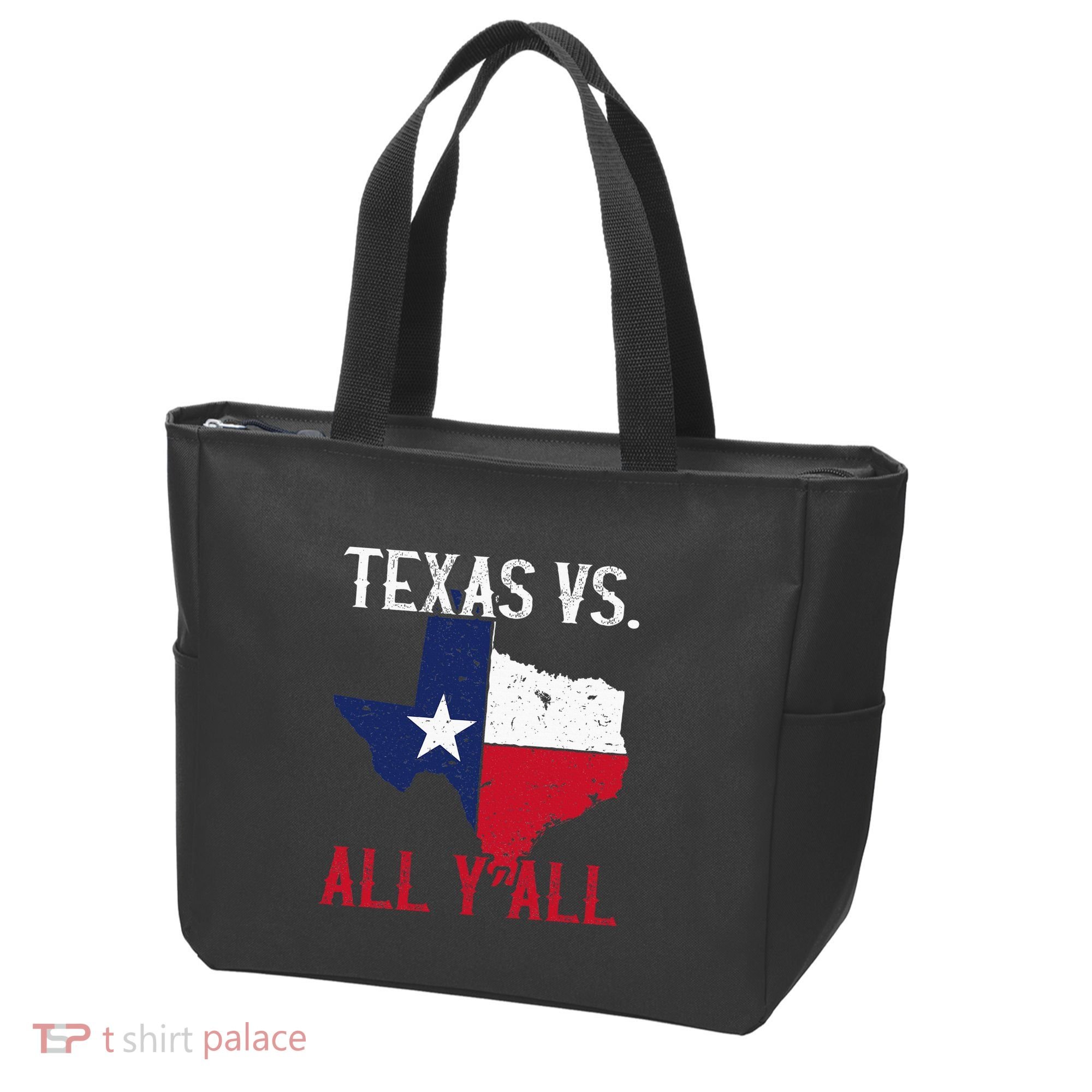 Texas Pride Home State Texas Vs. All YAll Tote Bag