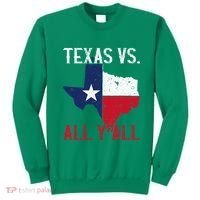 Texas Pride Home State Texas Vs. All YAll Sweatshirt thumb 0