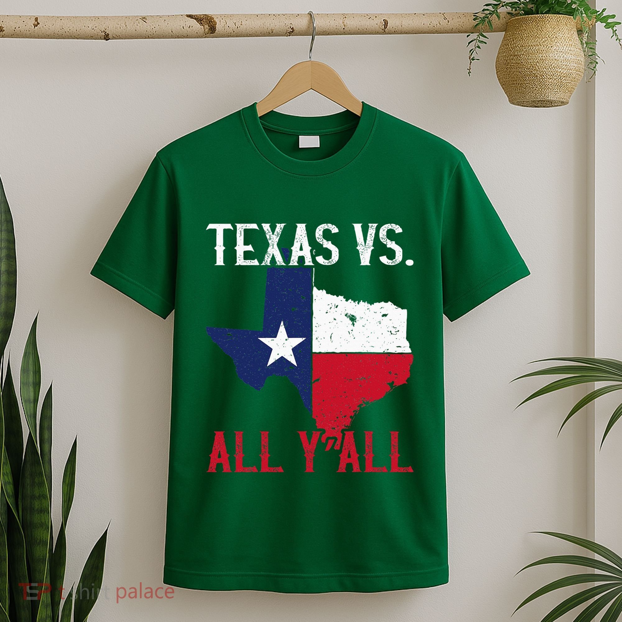 Texas Pride Home State Texas Vs. All YAll T-Shirt