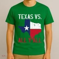 Texas Pride Home State Texas Vs. All YAll T-Shirt thumb 3