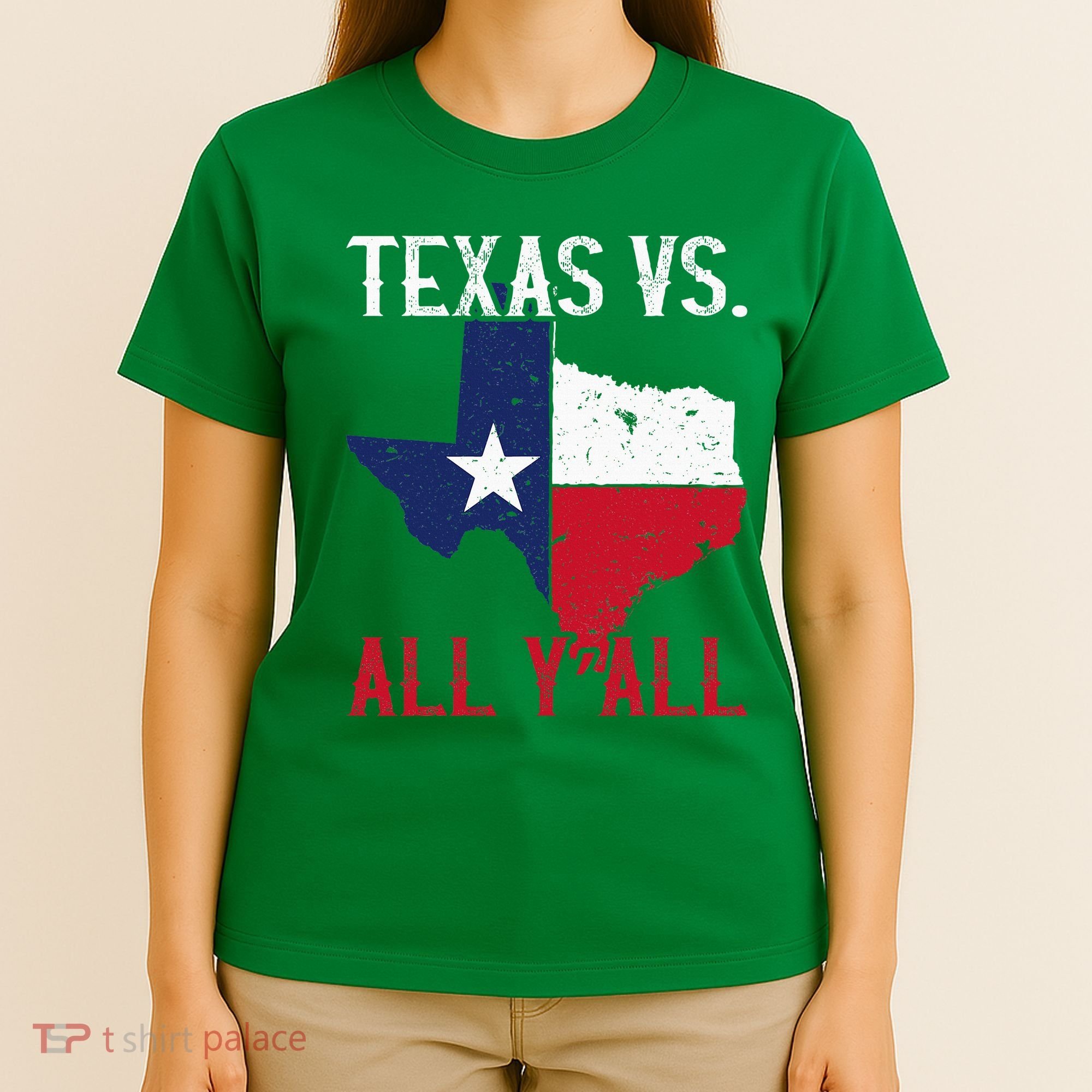 Texas Pride Home State Texas Vs. All YAll T-Shirt