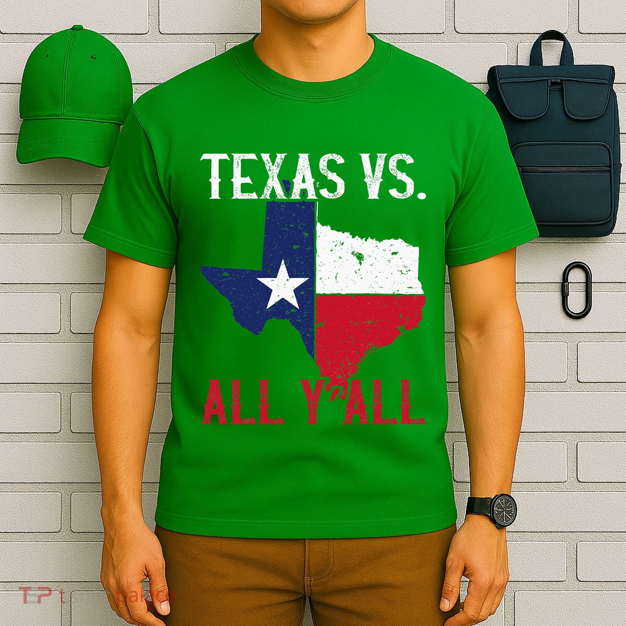 Texas Pride Home State Texas Vs. All YAll T-Shirt