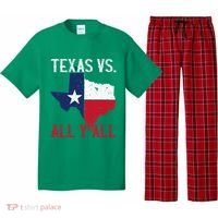 Texas Pride Home State Texas Vs. All YAll Pajama Set thumb 0