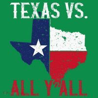 Texas Pride Home State Texas Vs. All YAll Ornament thumb 1