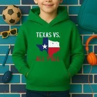 Texas Pride Home State Texas Vs. All YAll Kids Hoodie thumb 2