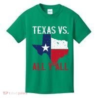 Texas Pride Home State Texas Vs. All YAll Kids T-Shirt thumb 0