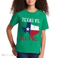 Texas Pride Home State Texas Vs. All YAll Kids T-Shirt thumb 2