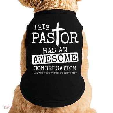 This Pastor Has An Awesome Congregation Doggie Tank