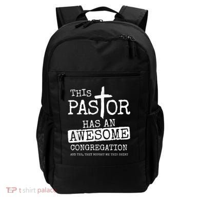 This Pastor Has An Awesome Congregation Backpack