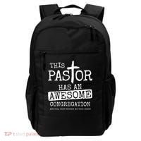 This Pastor Has An Awesome Congregation Backpack thumb 0