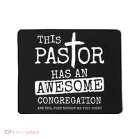 This Pastor Has An Awesome Congregation Mousepad thumb 0