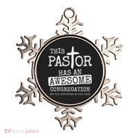 This Pastor Has An Awesome Congregation Ornament thumb 0