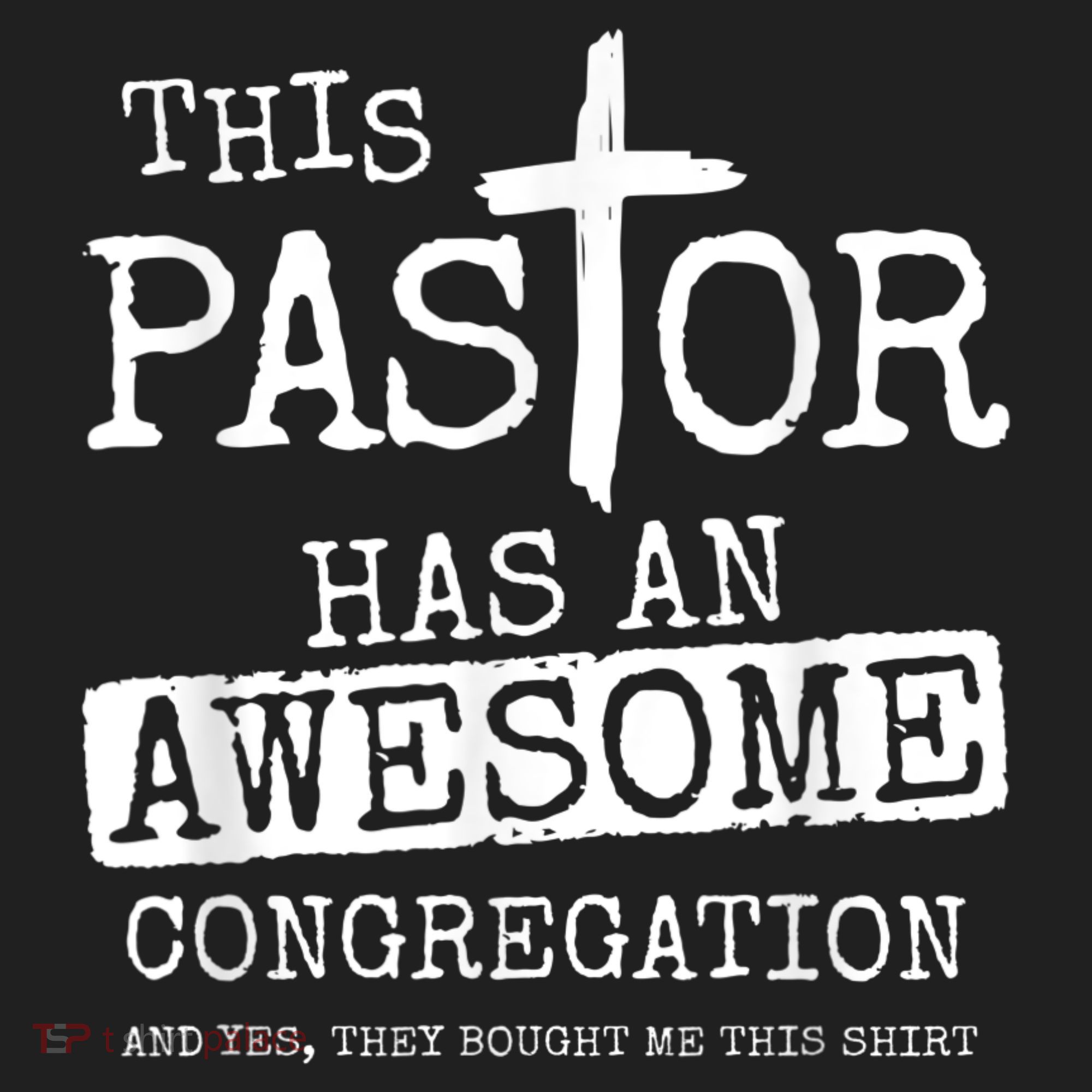 This Pastor Has An Awesome Congregation Golf Towel