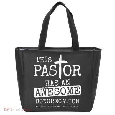This Pastor Has An Awesome Congregation Tote Bag