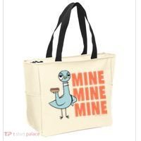 The Pigeon Hot Dogs Tote Bag thumb 2