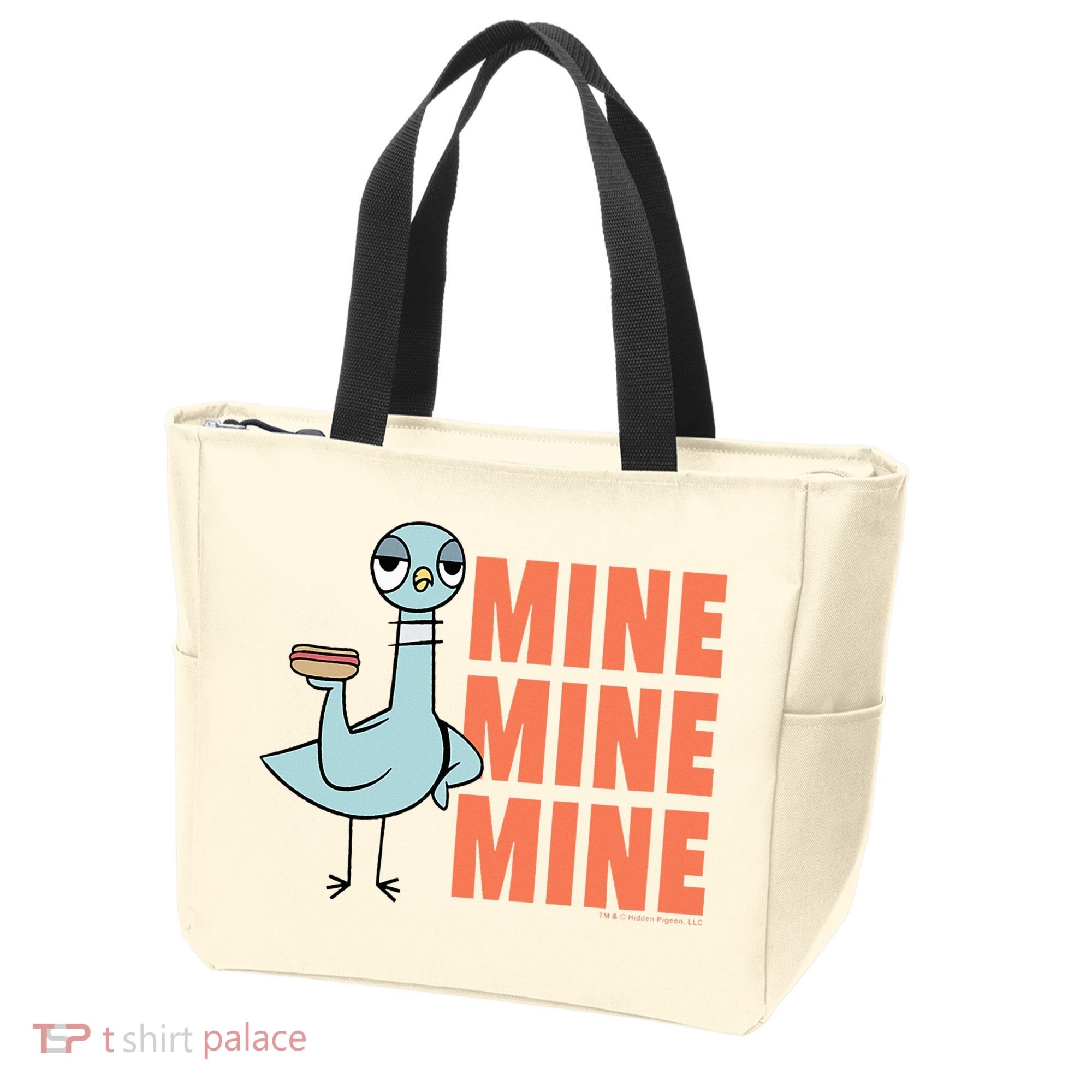 The Pigeon Hot Dogs Tote Bag