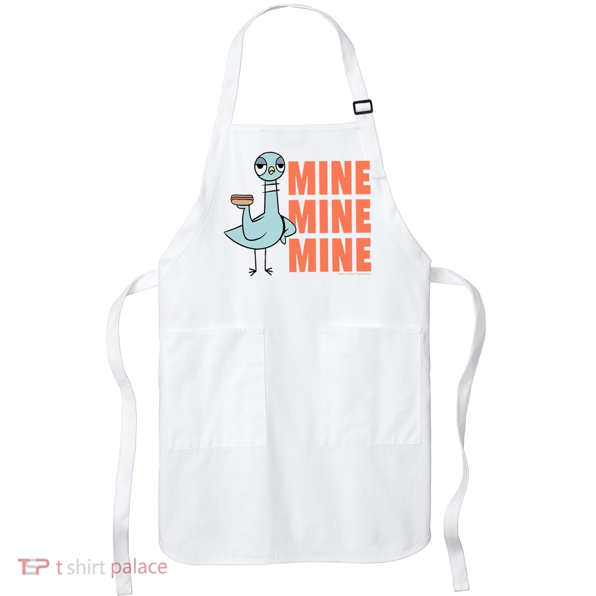 The Pigeon Hot Dogs Apron