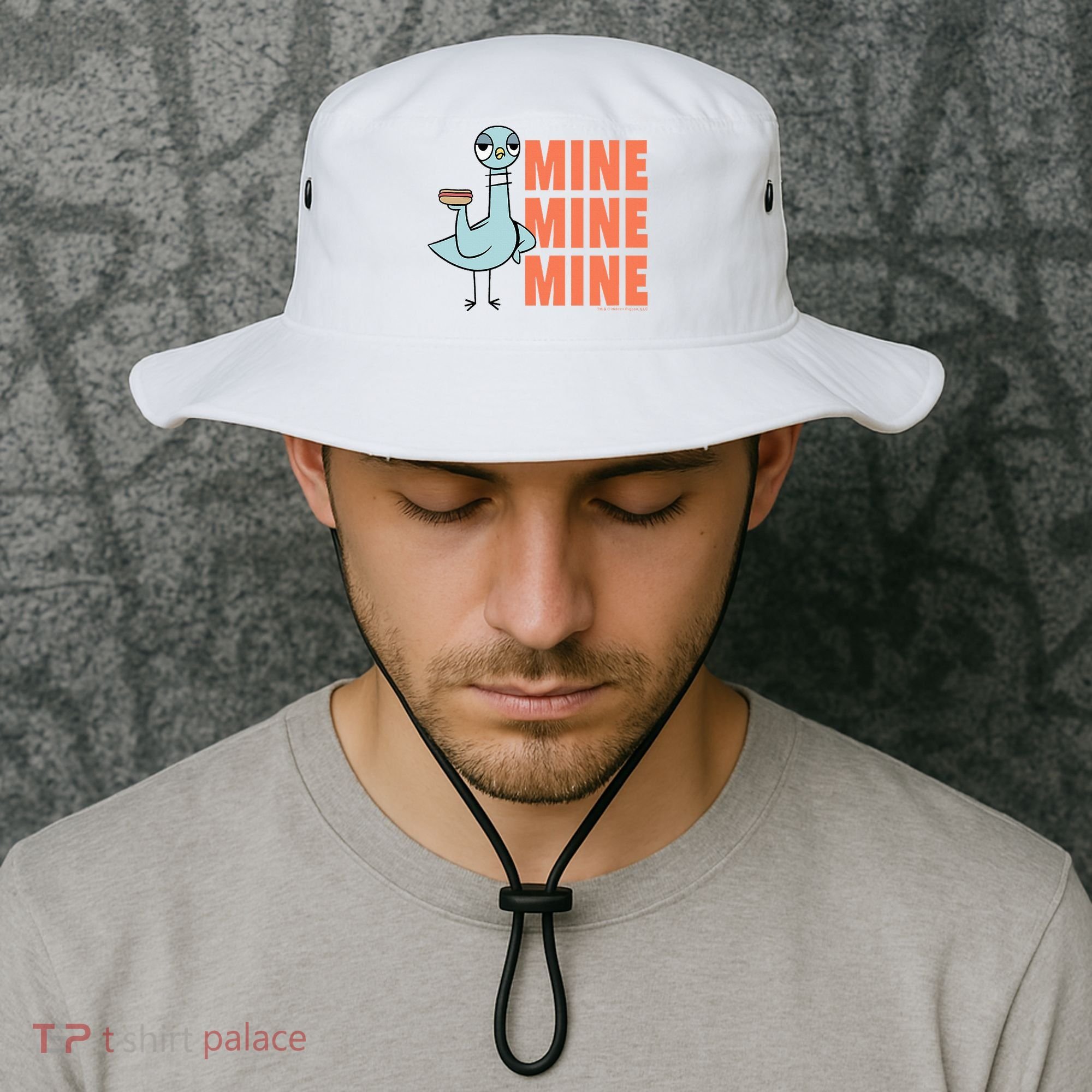 The Pigeon Hot Dogs Bucket Hat