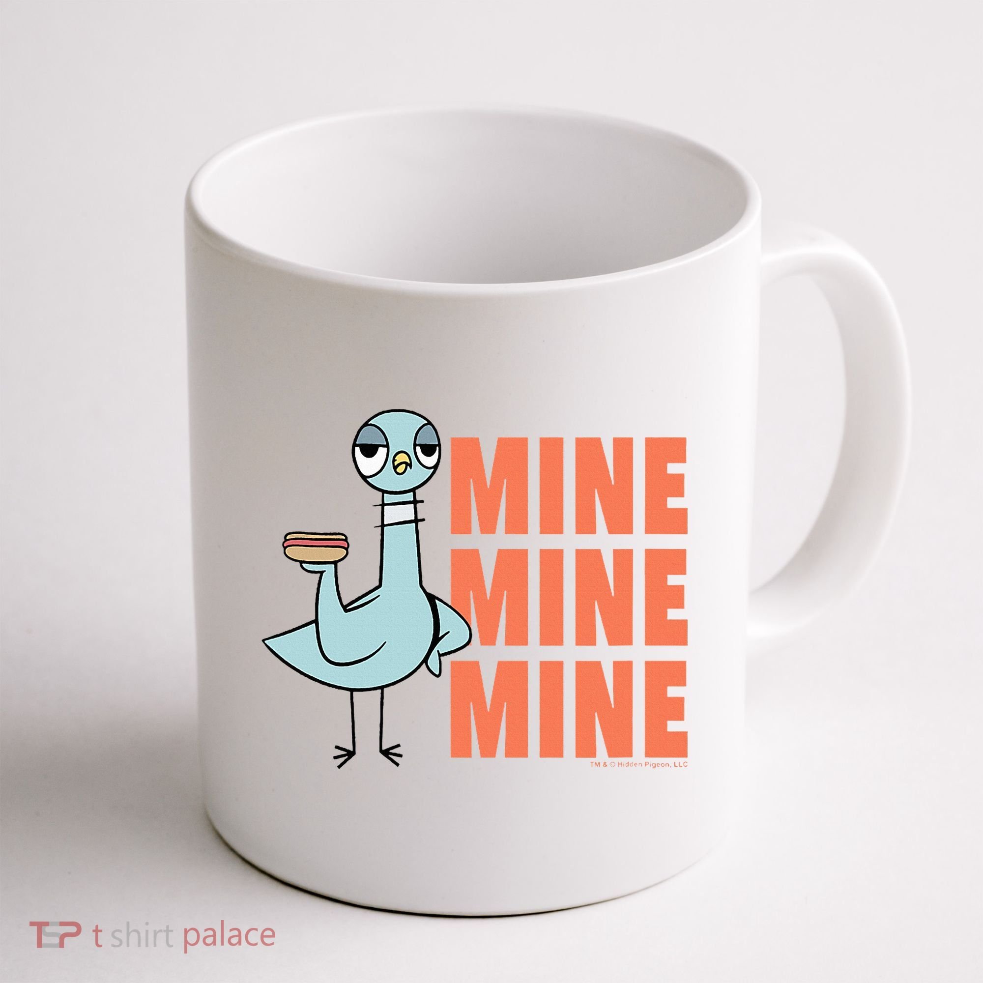 The Pigeon Hot Dogs Coffee Mug