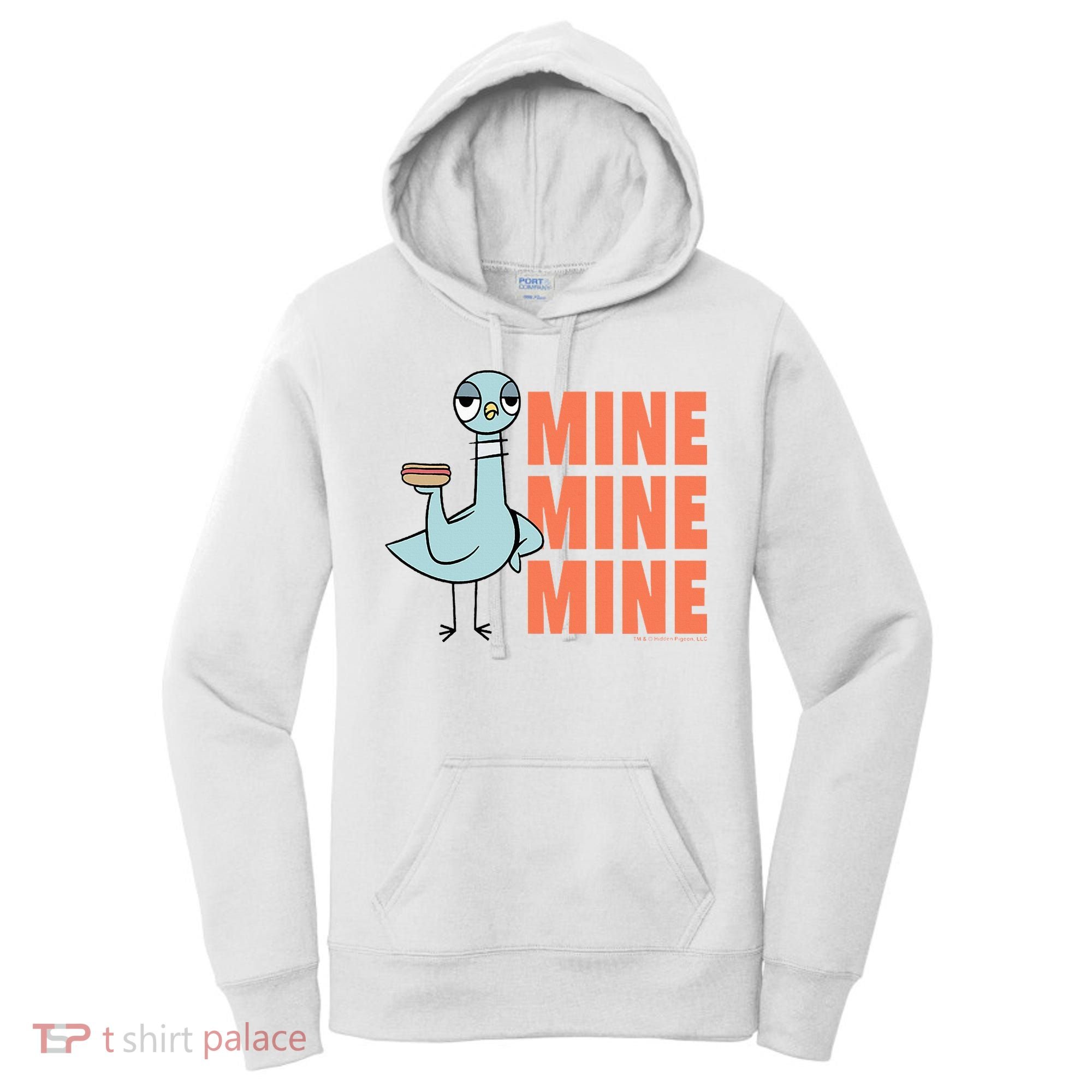 The Pigeon Hot Dogs Women's Hoodie