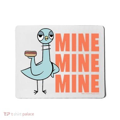 The Pigeon Hot Dogs Mousepad