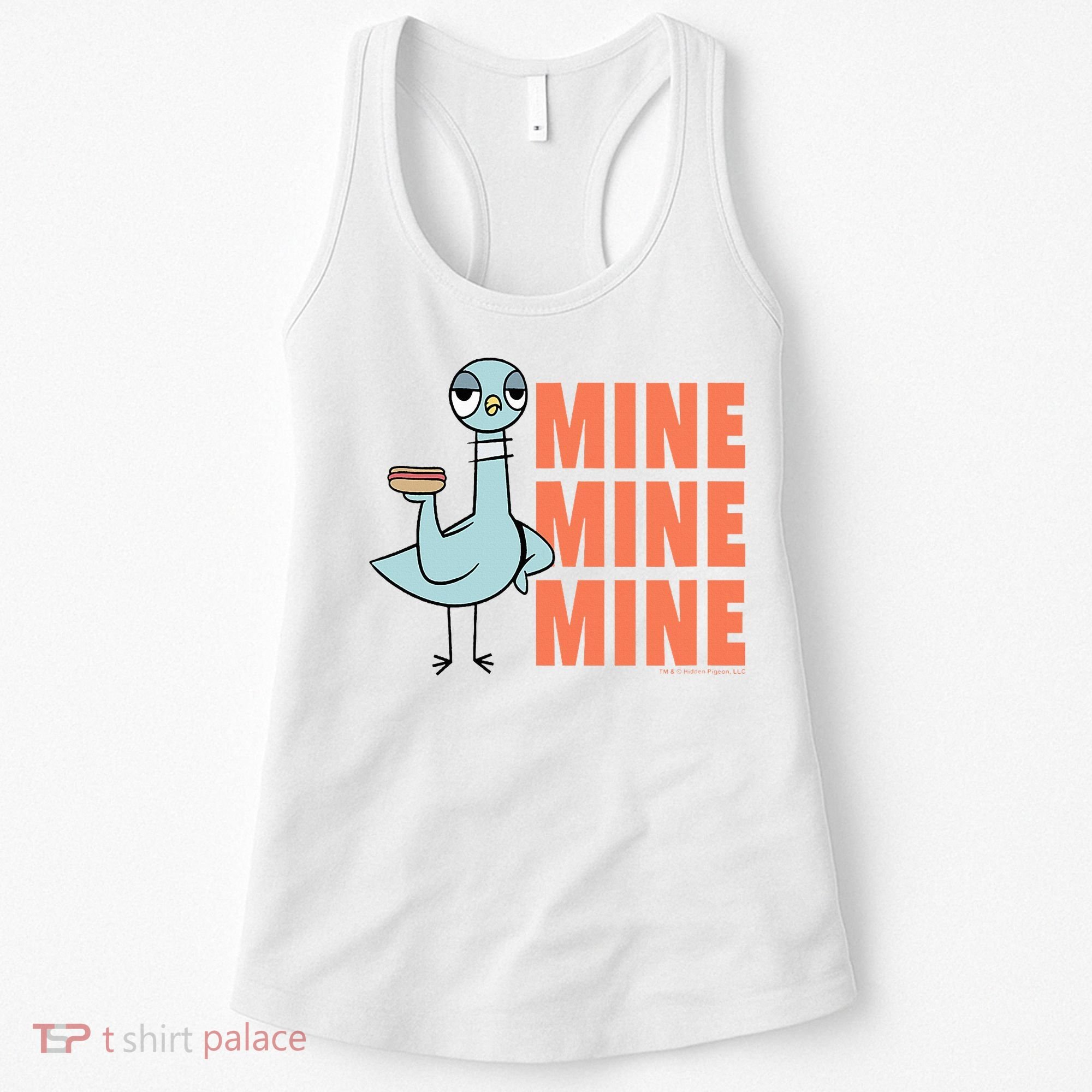 The Pigeon Hot Dogs Women's Tank Top