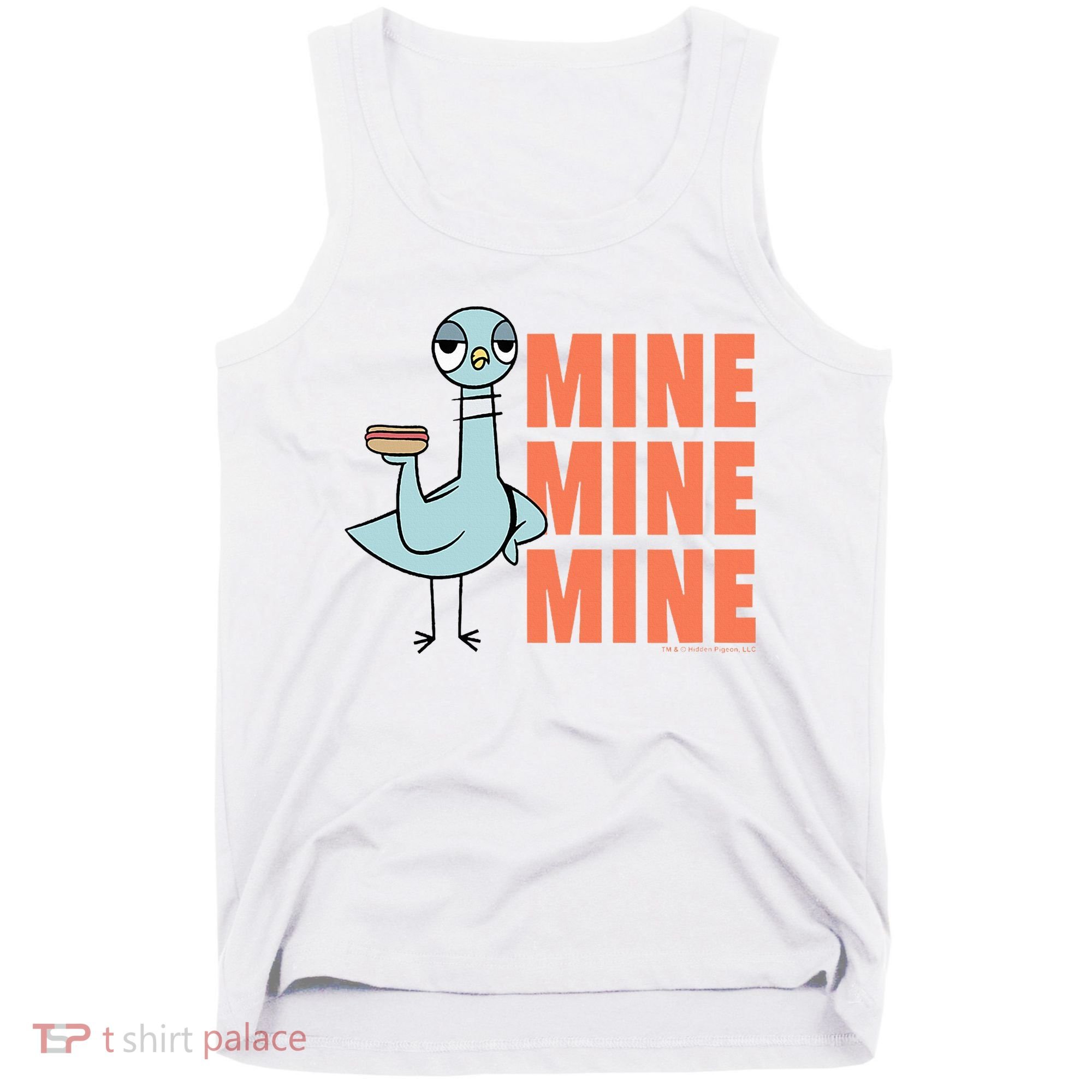 The Pigeon Hot Dogs Tank Top