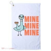 The Pigeon Hot Dogs Golf Towel thumb 0