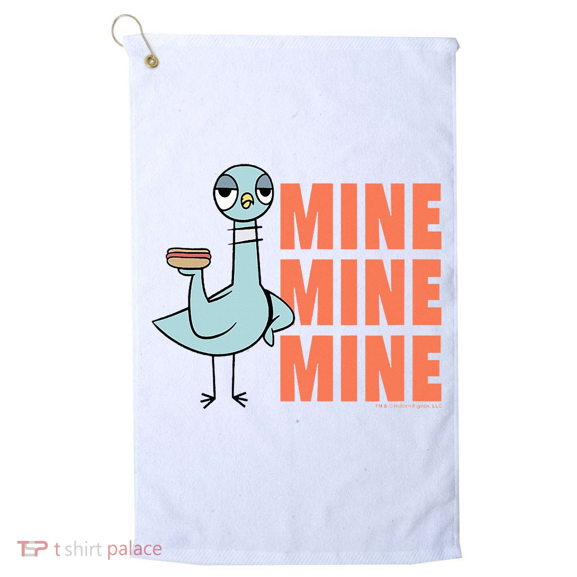 The Pigeon Hot Dogs Golf Towel