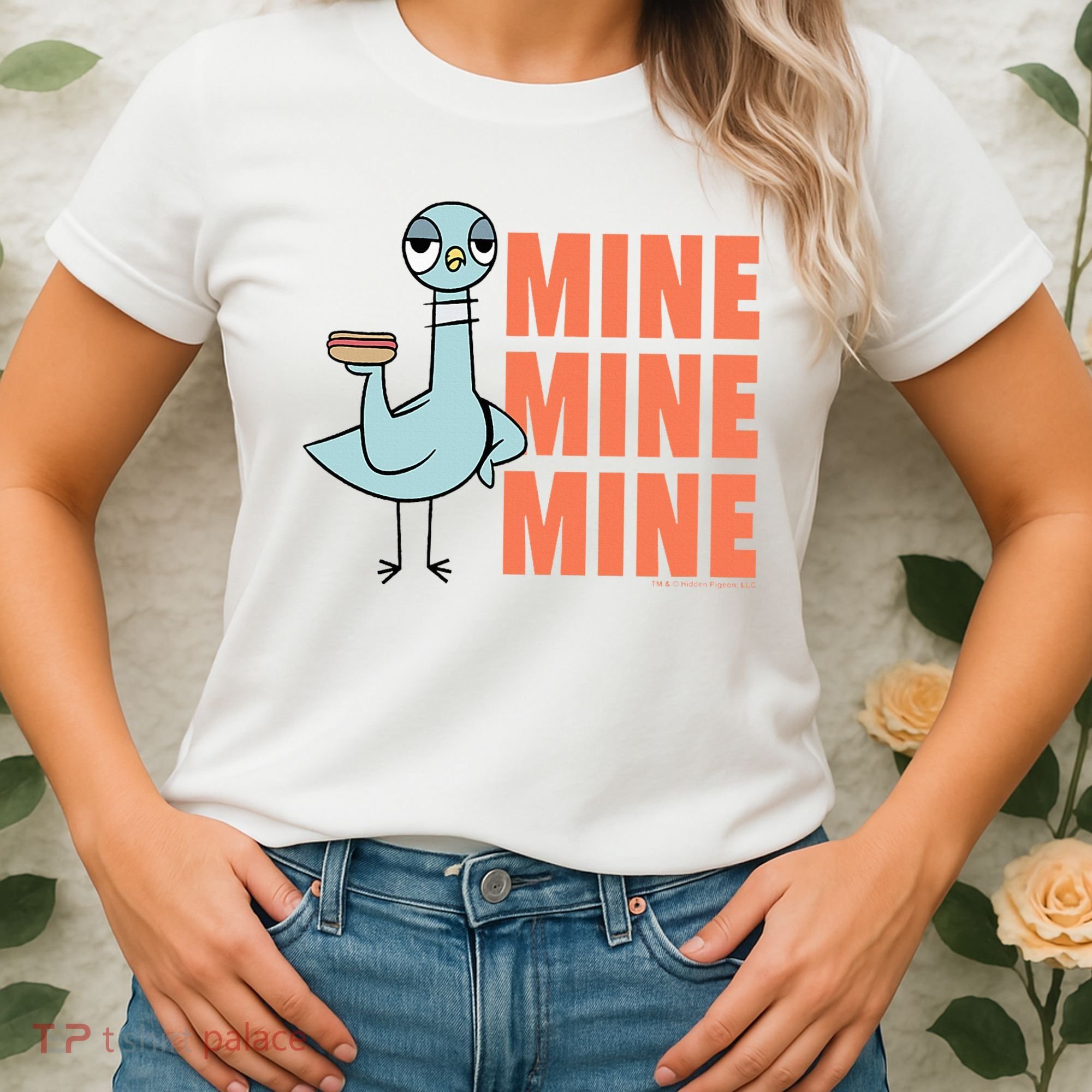 The Pigeon Hot Dogs Women's T-Shirt