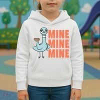The Pigeon Hot Dogs Kids Hoodie thumb 3