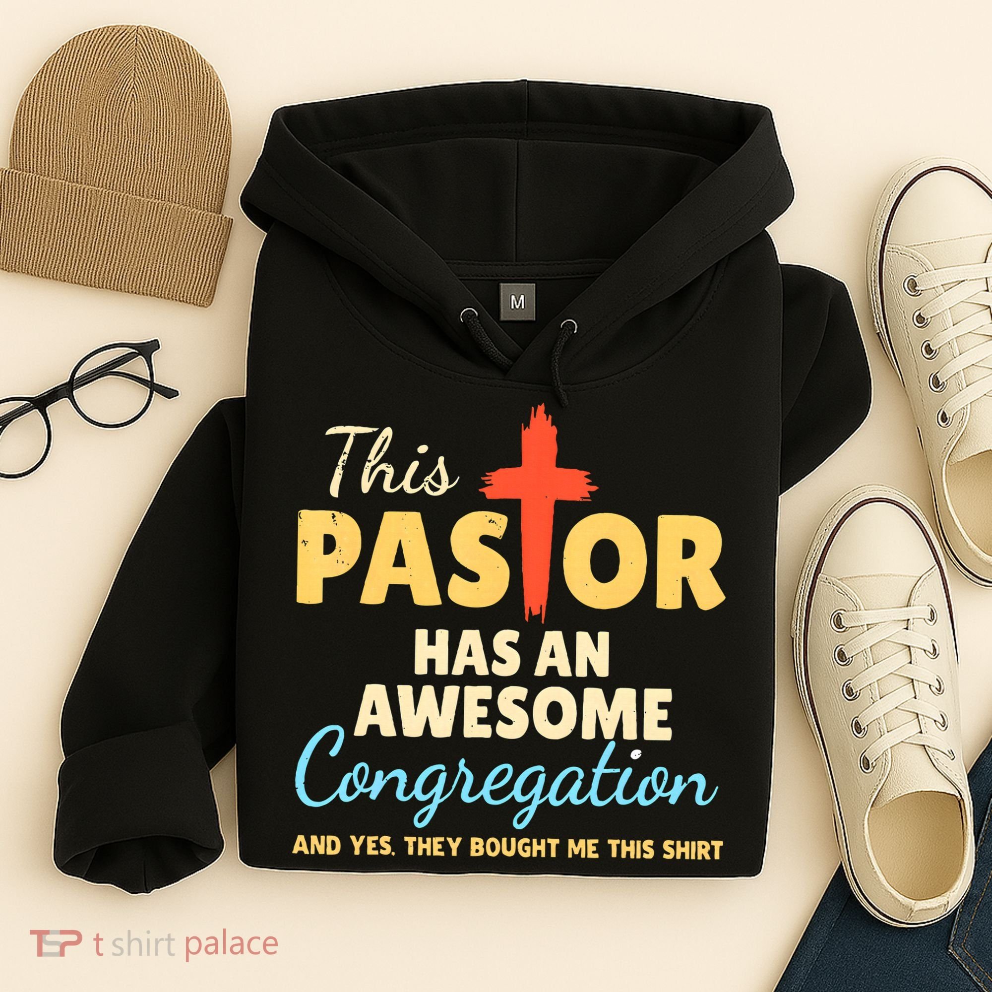This Pastor Has An Awesome Congregation Preacher Hoodie