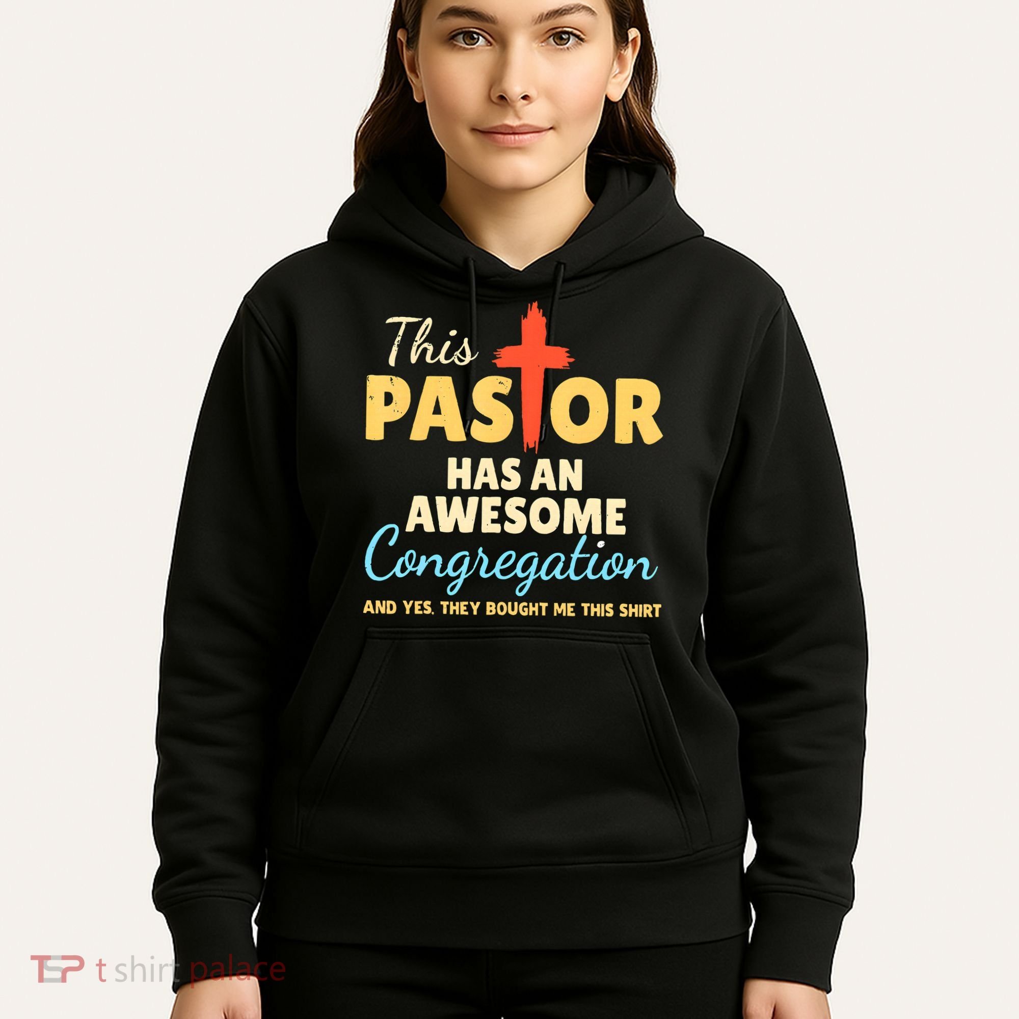 This Pastor Has An Awesome Congregation Preacher Hoodie