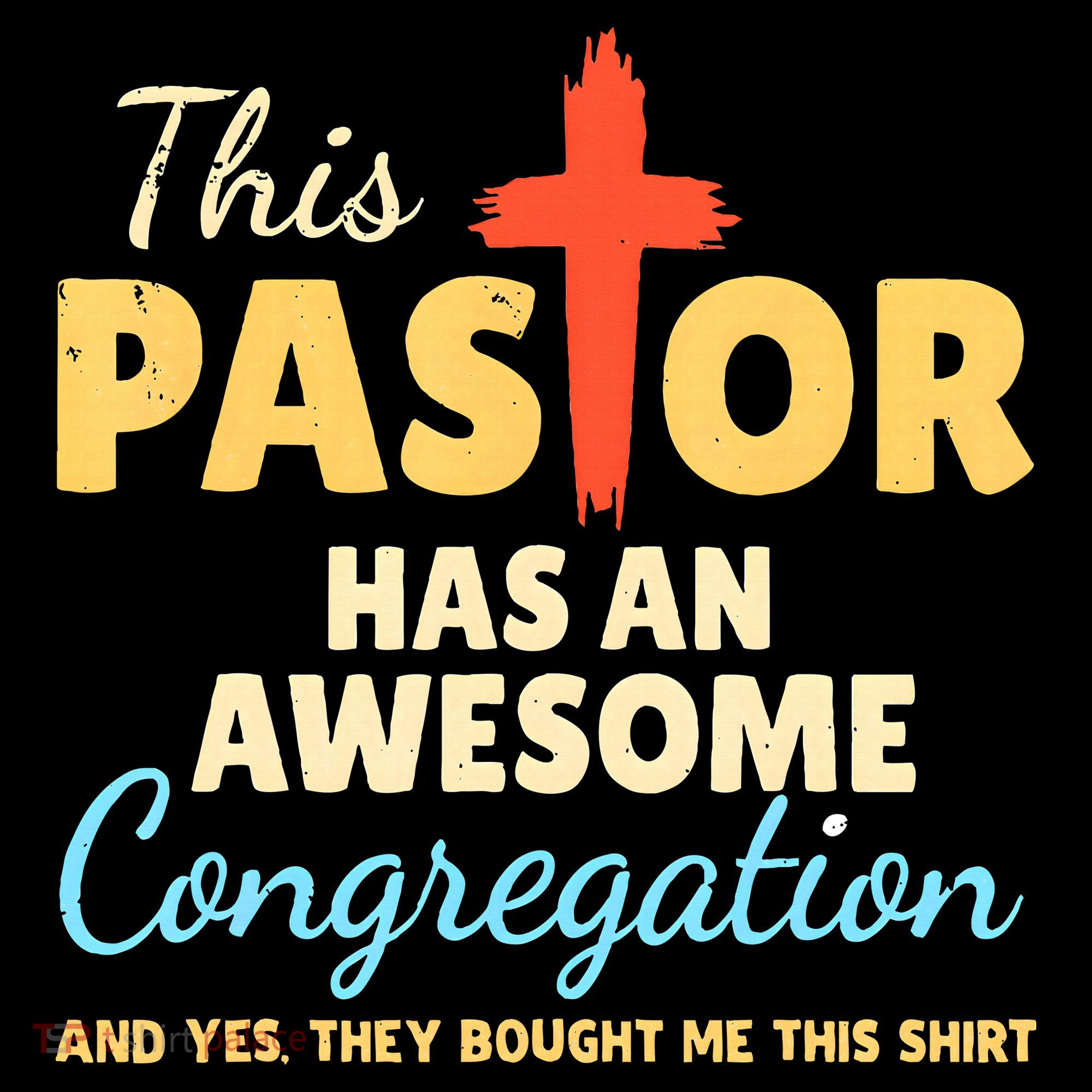 This Pastor Has An Awesome Congregation Preacher Mousepad