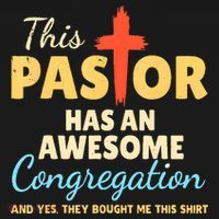 This Pastor Has An Awesome Congregation Preacher Tank Top thumb 6
