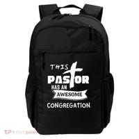 THIS PASTOR HAS AN AWESOME CONGREGATION Pastor Gift Backpack thumb 0