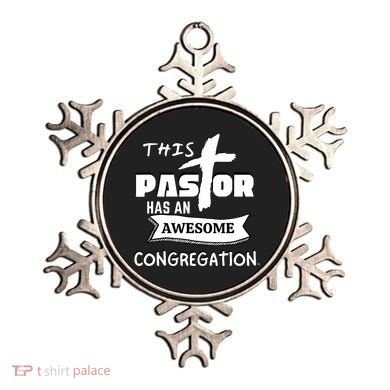 THIS PASTOR HAS AN AWESOME CONGREGATION Pastor Gift Ornament