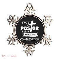 THIS PASTOR HAS AN AWESOME CONGREGATION Pastor Gift Ornament thumb 0