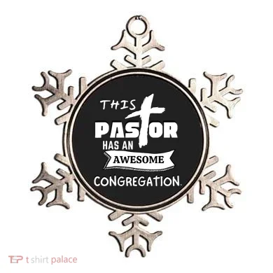 THIS PASTOR HAS AN AWESOME CONGREGATION Pastor Gift Ornament